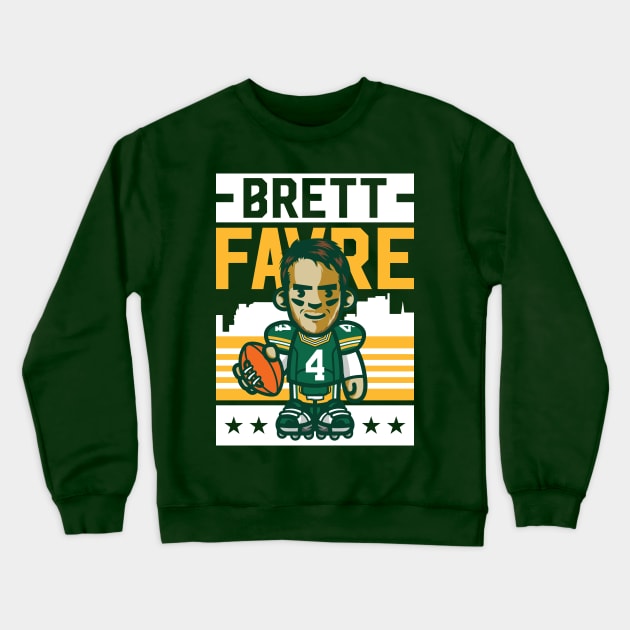Brett Favre Crewneck Sweatshirt by KDNJ